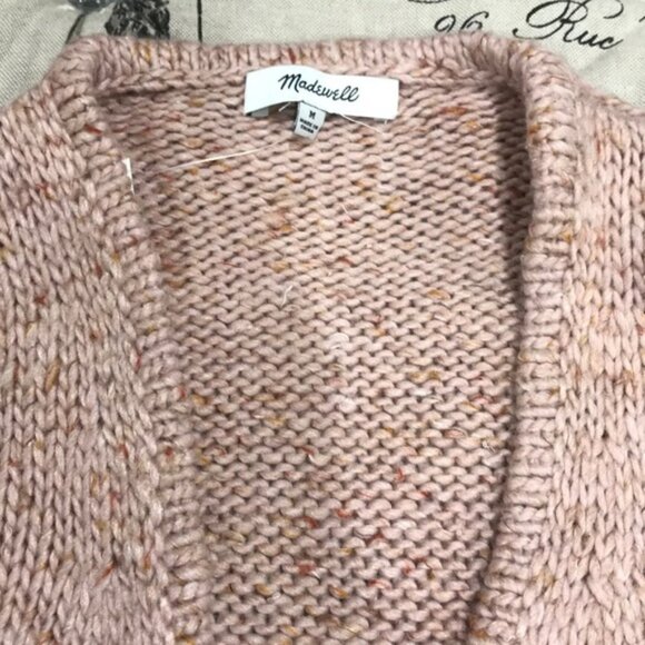 MADEWELL Beresford Wrap-Front Pullover Sweater - Picture 4 of 6